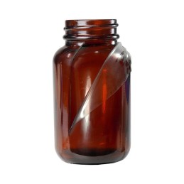 1 pcs : 35744 - BOTTLE NO PUMP AMBER IMPACT RESI