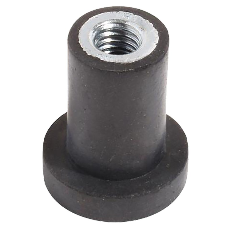 1 Bag of 4 - RS PRO Cylindrical M4 Anti Vibration Mount with 7kg Compression Load