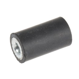 1 Bag of 4 - RS PRO M4 Anti Vibration Mount, Female Buffer Foot with 3.68kg Compression Load