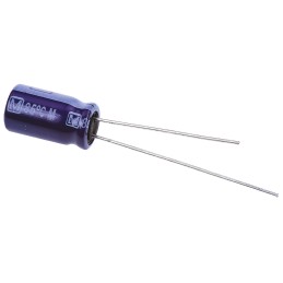 200 pcs - Panasonic 100μF Aluminium Electrolytic Capacitor 25V dc, Radial, Through Hole - ECA1EM101