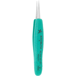 1 pcs : 3C-SA-SE-ET - TWEEZERS - STRAIGHT VERY FINE PO
