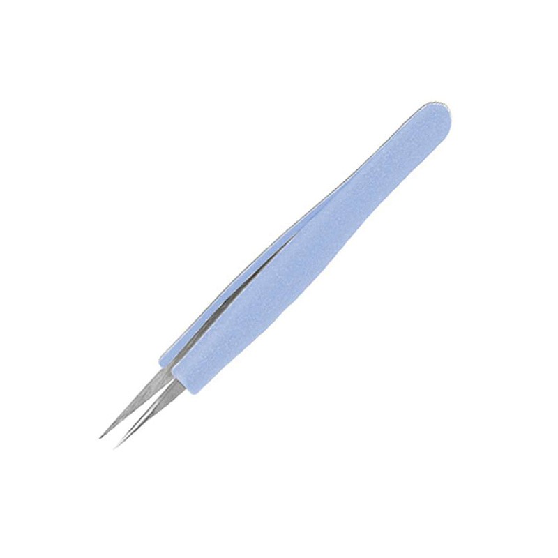 1 pcs : 3-SAH - STAINLESS STEEL TWEEZERS / FOAM