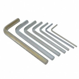 1 pcs : 42-07 A - HEXAGON ALLEN KEY SET 7 PCS 5/64