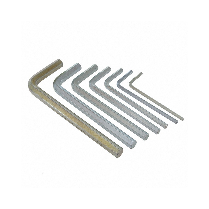1 pcs : 42-07 A - HEXAGON ALLEN KEY SET 7 PCS 5/64