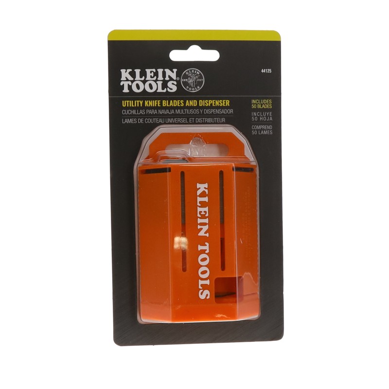 1 pcs : 44125 - UTILITY BLADE DISPENSER W/50 PK