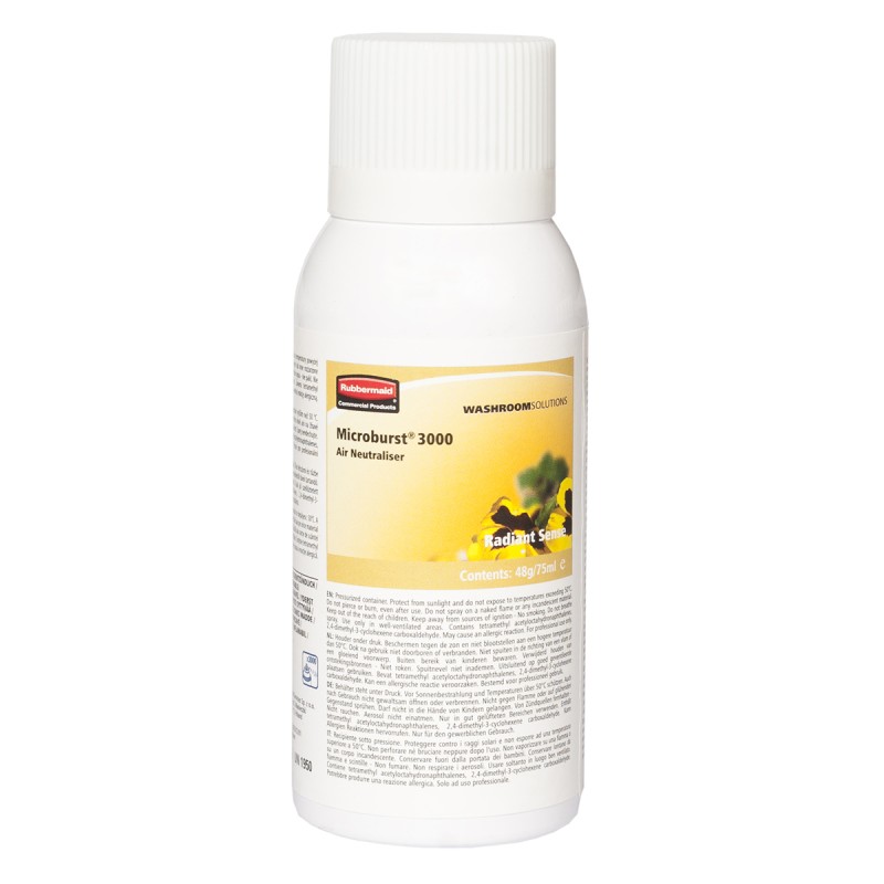 1 pcs - Rubbermaid Commercial Products 75 ml Aerosol Air Freshener, For Use With Microburst 3000 LumeCel Dispenser