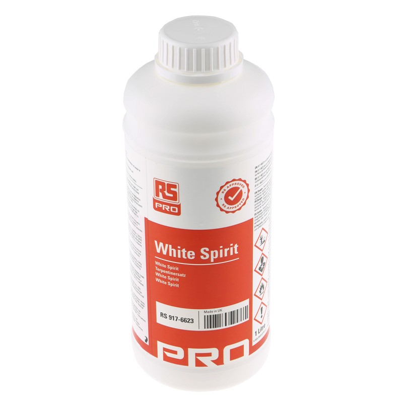 1 pcs - RS PRO White Spirit 1 L Bottle