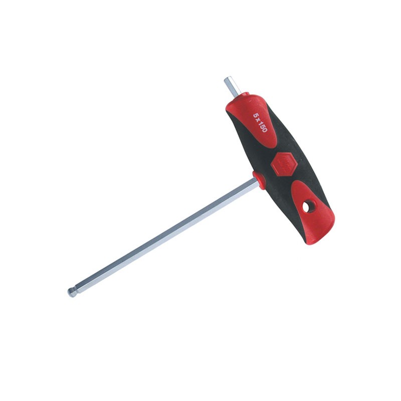 1 pcs : 54052 - HEX KEY T-HANDLE 5MM 5.91'