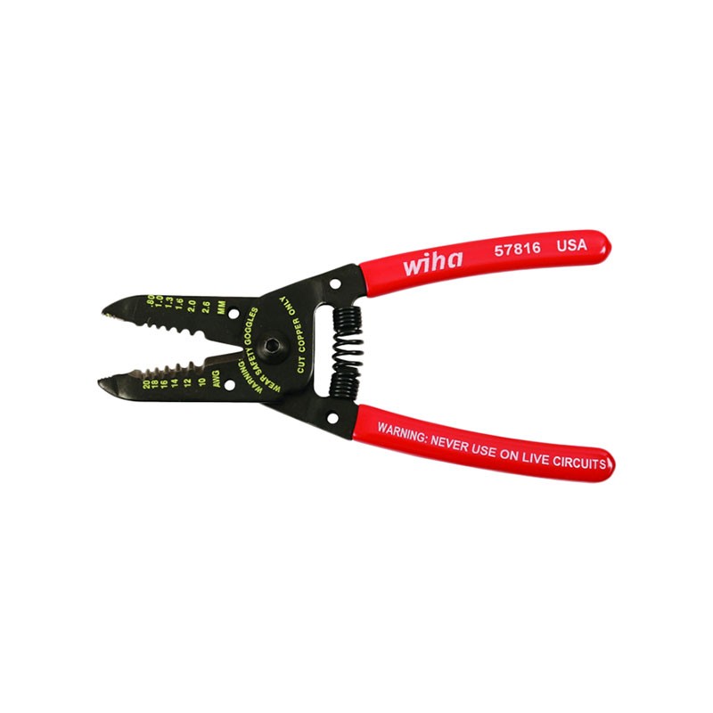 1 pcs : 57816 - WIRE STRIPPER/CUTTER 6.0'