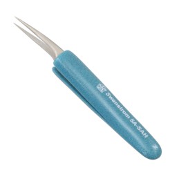 1 pcs : 5A-SAH - STAINLESS STEEL TWEEZERS / FOAM