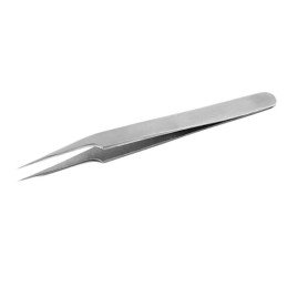 1 pcs : 5A-SA-K - STAINLESS STEEL TWEEZERS