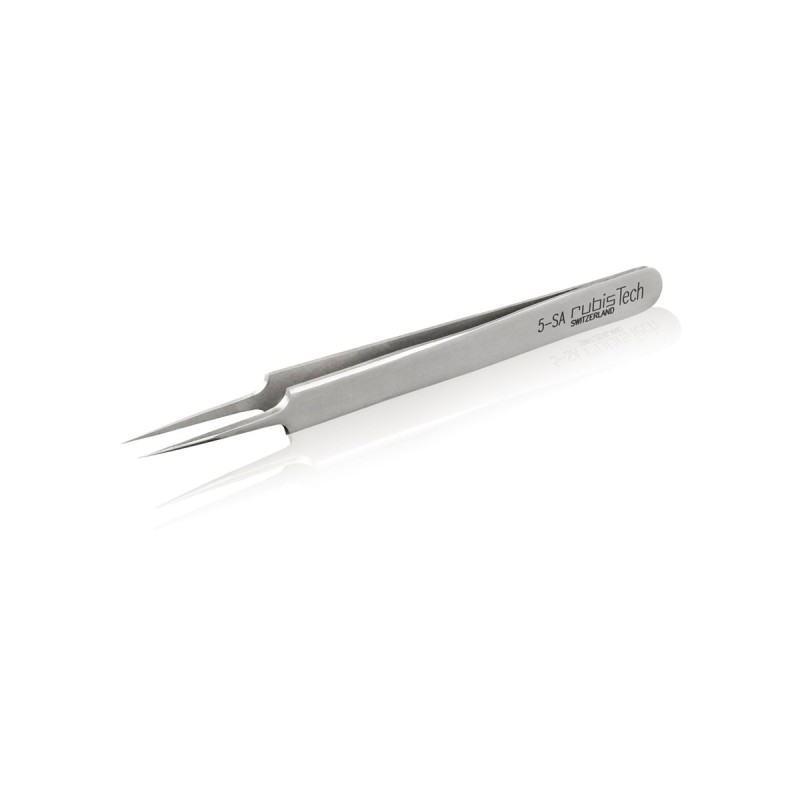 1 pcs : 5-SA-K - STAINLESS STEEL TWEEZERS