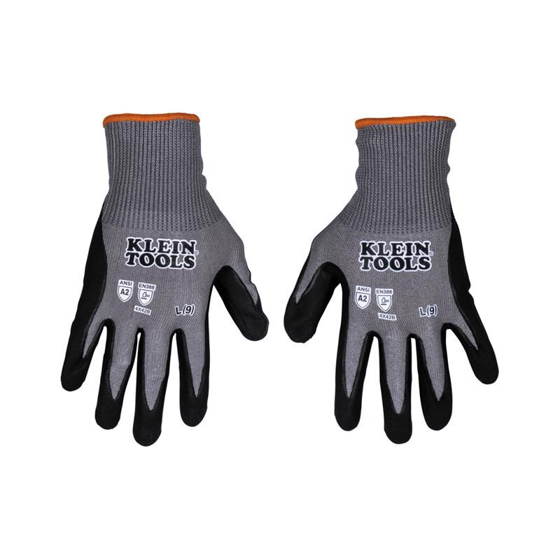 1 pcs : 60585 - CUT 2 KNIT DIP GLOVE L 2 PK