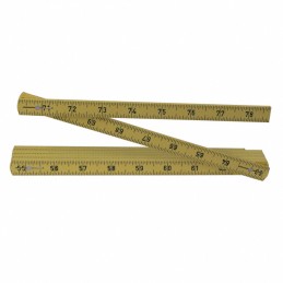 1 pcs : 61662 - RULER FOLD METRIC&INCH 2M/78'