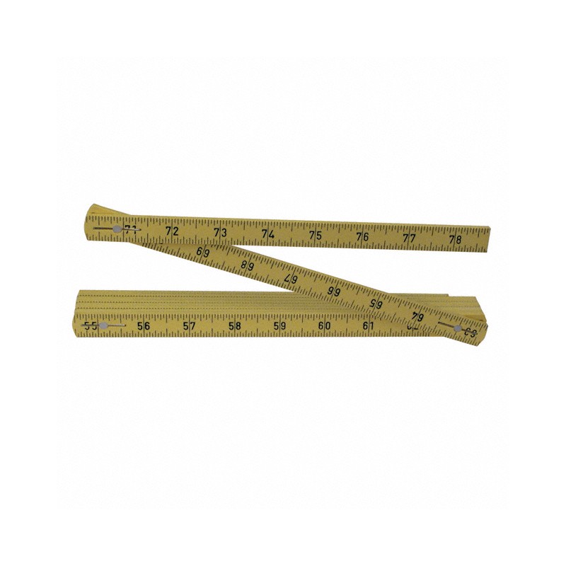1 pcs : 61662 - RULER FOLD METRIC&INCH 2M/78'
