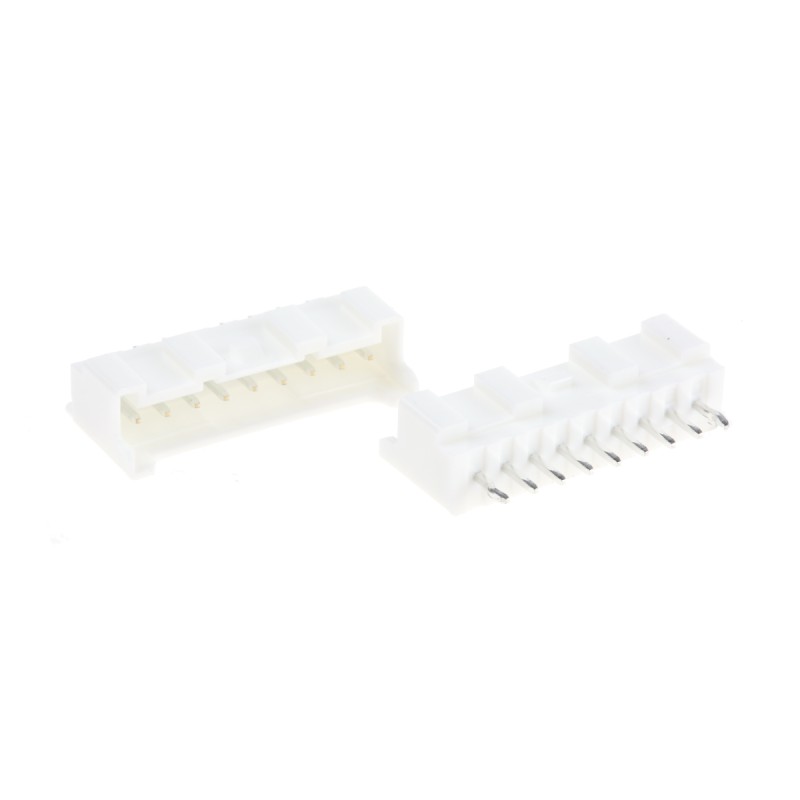 50 pcs - JST PA Series Straight Through Hole PCB Header, 9 Contact(s), 2.0mm Pitch, 1 Row(s), Shrouded