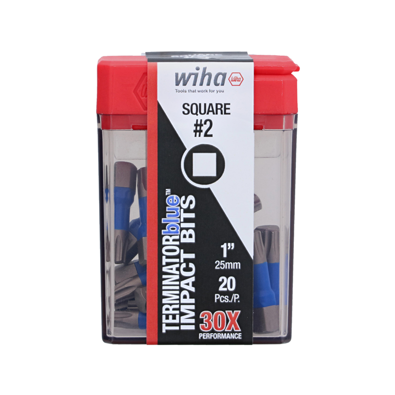 1 pcs : 70065 - TERMINATORBLUE IMPACT BIT/S