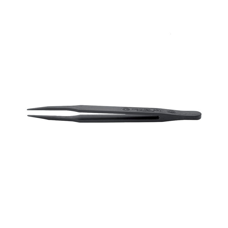 1 pcs : 702A.SV.ITU - PLASTIC TWEEZERS PVDF 4.53',702A