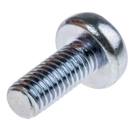 1 Bag of 100 - RS PRO Bright Zinc Plated Pan Steel Tamper Proof Security Screw, M5 x 12mm