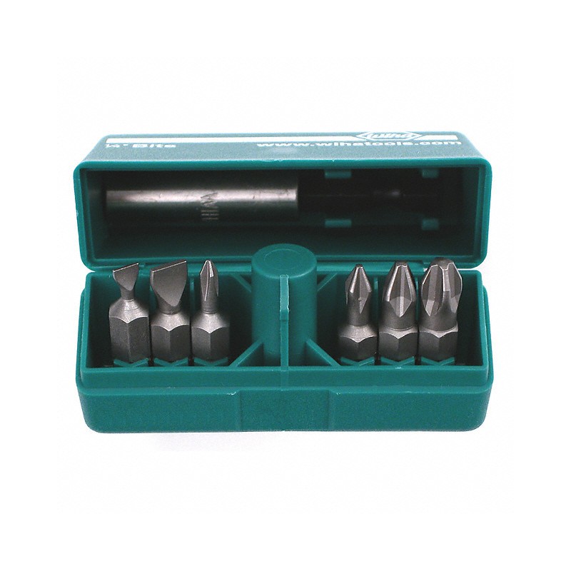 1 pcs : 71198 - BIT SET PHIL/SLOT W/CASE 7PC