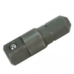 1 pcs : 72115 - HEX 1/4' SQ DRIVE 3/8' SOCKET AD