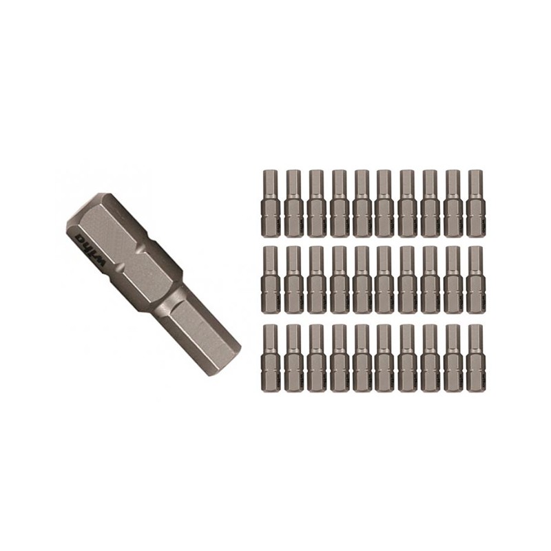 1 pcs : 72509 - BIT INSERT HEX 5/32' 1.00'