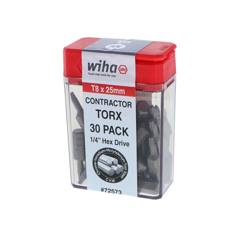 1 pcs : 72573 - BIT TORX T8 0.98'