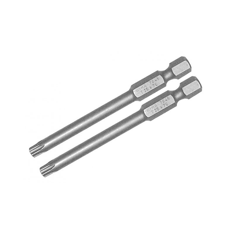 1 pcs : 73943 - BIT TORX T25 2.76' 2PK