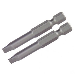 1 pcs : 74061 - SLOTTED POWER BIT 3.0 X 50MM 2PK
