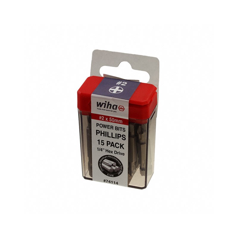1 pcs : 74114 - PHILLIPS POWER BIT 2 X 50MM