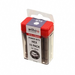 1 pcs : 74328 - HEX INCH POWER BIT 3/16 X 50MM