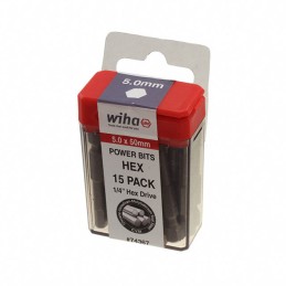 1 pcs : 74367 - HEX METRIC POWER BIT 5.0 X 50MM