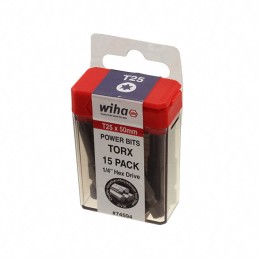 1 pcs : 74594 - TORX POWER BIT T25 X 50MM