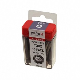 1 pcs : 74596 - TORX POWER BIT T27 X 50MM