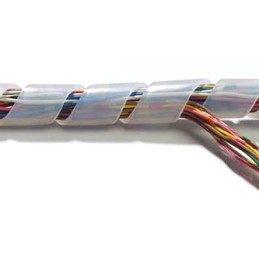 10 pcs - Thomas & Betts Spiral Wrap, I.D 4mm, 50mm Polyethylene