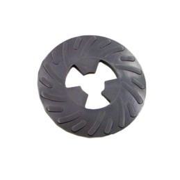 1 pcs : 81734 5' MED GRY - DISC PAD FACE PLATE RIBBED 81734