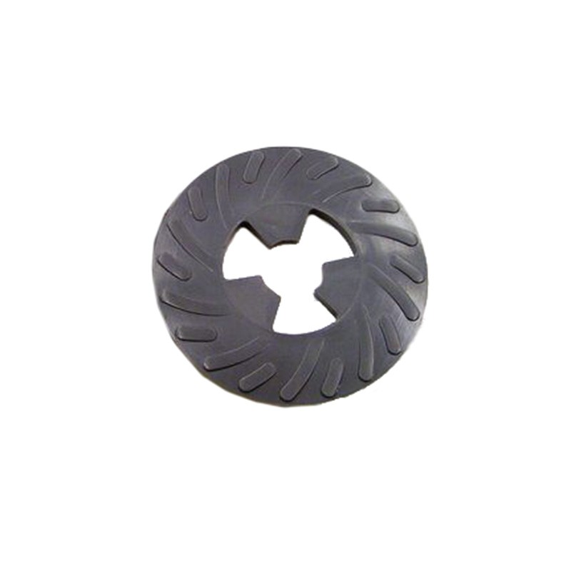 1 pcs : 81734 5' MED GRY - DISC PAD FACE PLATE RIBBED 81734