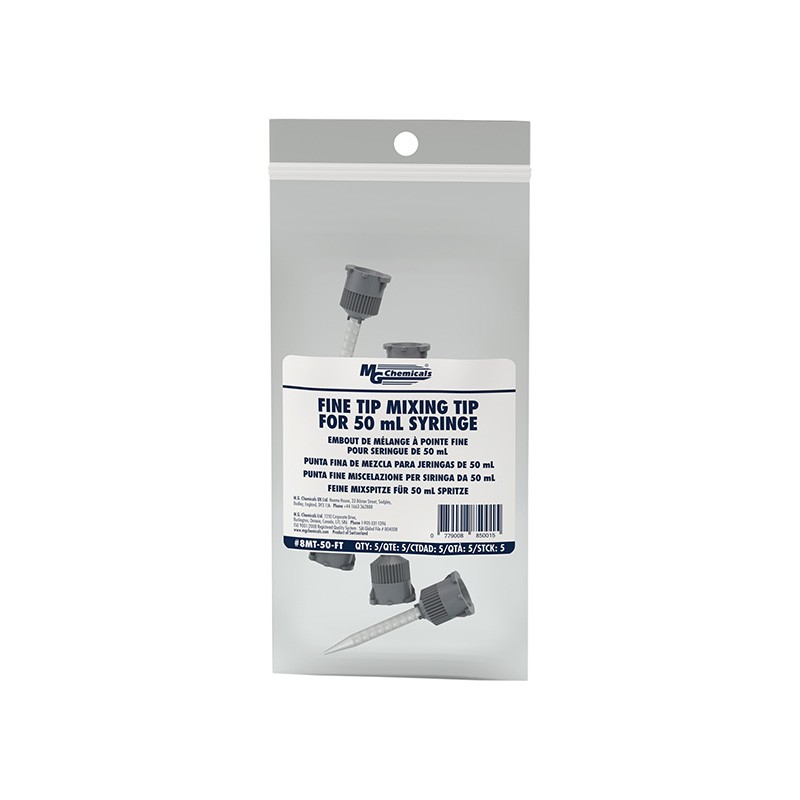1 pcs : 8MT-50-FT - MIXING NOZZLE 50ML 5/PK