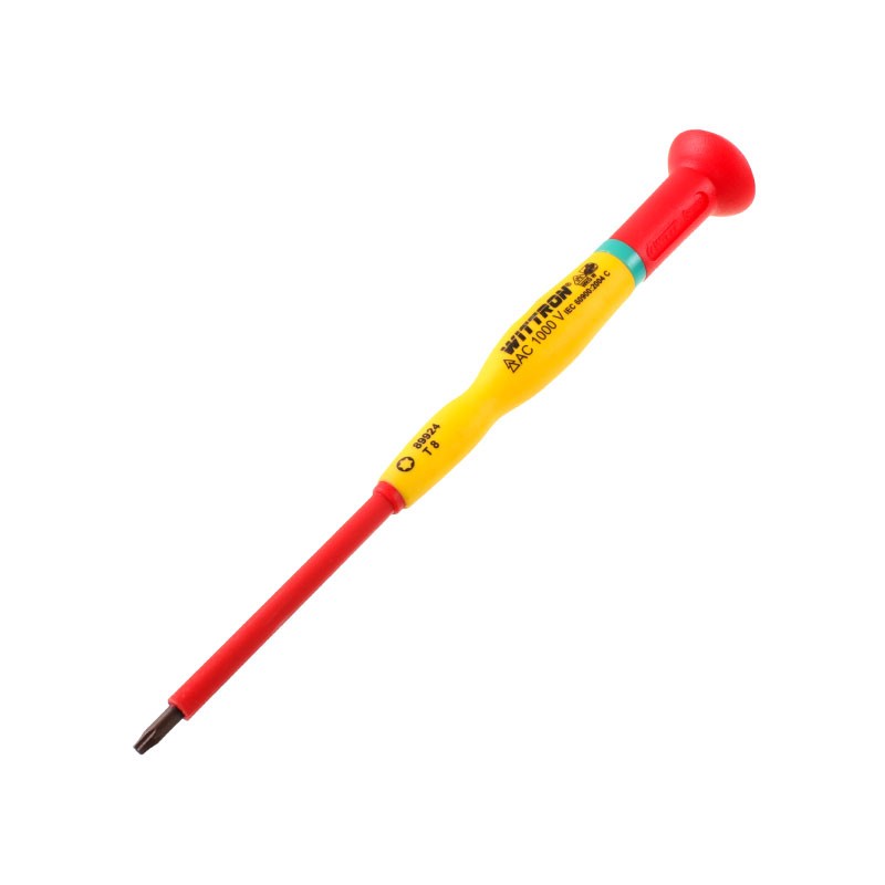 1 pcs : 9T 89924 - WITTRON 1,000V INSUL TORX T8