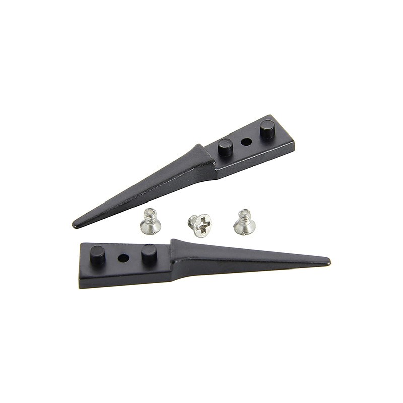 1 pcs : A242CF - TWEEZER TIPS CARBON FIB,ESD,242