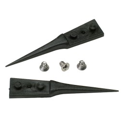 1 pcs : A5CP - TWEEZER TIPS CARBON PEEK,ESD,5