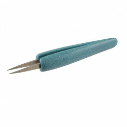 1 pcs : AC-SAH - STAINLESS STEEL TWEEZERS / FOAM
