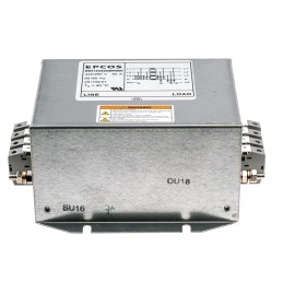1 pcs - EPCOS, B84144A*R000 50A 440 V ac 50 - 60Hz, Flange Mount EMC Filter, Tab 3 Phase