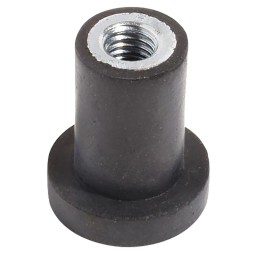 1 Bag of 4 - RS PRO Cylindrical M3 Anti Vibration Mount with 6kg Compression Load