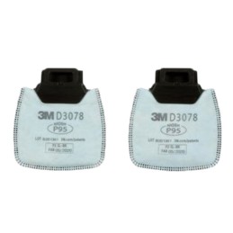 1 pcs : D3078 - PARTICULAT FILTR P95 11PAIR/BAG