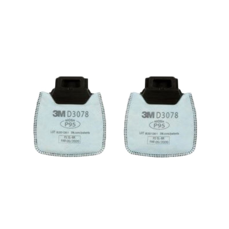1 pcs : D3078 - PARTICULAT FILTR P95 11PAIR/BAG