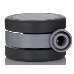 1 Bag of 4 - Tente Swivel Castor Wheel, 50kg Capacity, 65mm Wheel