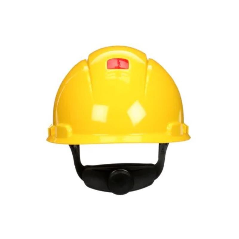 1 pcs : H-702SFV-UV - HARD HAT 4PT RACHET VENT UV YLW