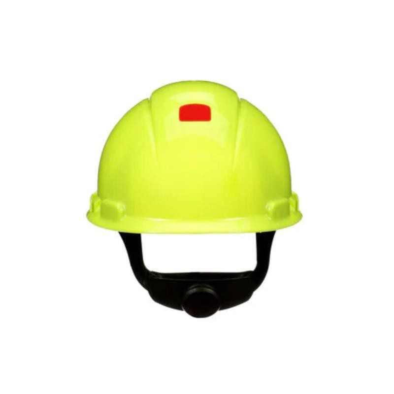 1 pcs : H-709SFR-UV - HARD HAT 4PT RACH UV HI VIS ORN