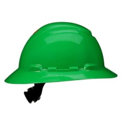 1 pcs : H-804SFR-UV - HARD HAT 4PT FULL BRIM UV GREEN